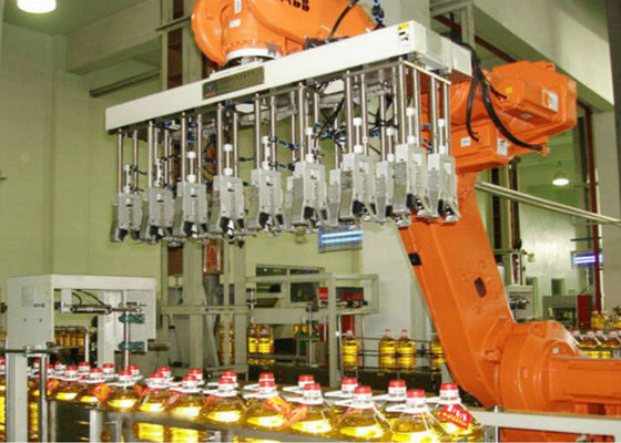 الصين البراميل الفرز ماكينات التعبئة والتغليف الروبوتية 10-30 صناديق لكل دقيقة عالية السرعة المزود