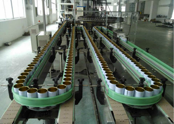 الصين ثلاث قطع القصدير يمكن خط الانتاج بالكامل / شبه التلقائي 200-1000 علبة في الساعة المزود