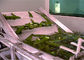 آلة غسل الخضروات الفاكهة الصناعية الثغرة دوران فلوش الغسيل المزود
